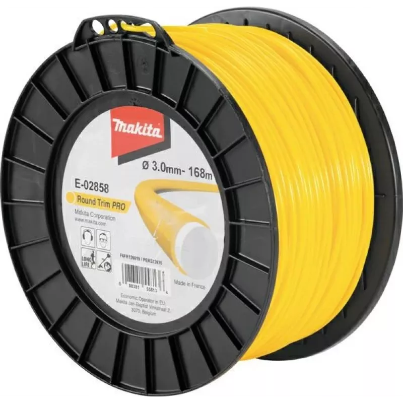Makita E-02858 2.4 mm x 15 m kvadrātveida neilona trimmera aukla
