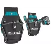 Makita E-15154 Ultimate Series urbja maksts, izturīga 1680D poliestera, melna ar ziliem akcentiem, universāls pielāgojums bezvadu urbjiem un triecienskrūvgriežiem