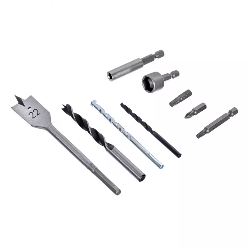 Makita ME-15126 18V LXT bezvada triecienurbjmašīnas komplekts ar 70 detaļu uzgaļu komplektu, 2 akumulatoriem, lādētāju un cieto koferi