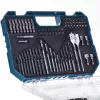 Makita ME-15126 18V LXT bezvada triecienurbjmašīnas komplekts ar 70 detaļu uzgaļu komplektu, 2 akumulatoriem, lādētāju un cieto koferi