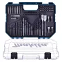 Makita ME-15126 18V LXT bezvada triecienurbjmašīnas komplekts ar 70 detaļu uzgaļu komplektu, 2 akumulatoriem, lādētāju un cieto koferi