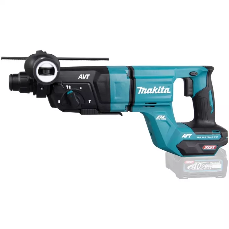 Makita XGT HR007GZ Bezvadu kombinētais āmurs, 40V Max, SDS-PLUS, tikai instruments (Zils/Melns)