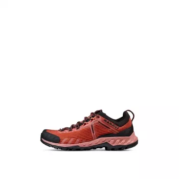 Mammut Alnasca Knit III Low GORE-TEX Sieviešu pārgājienu apavi Brick-Quartz Dust