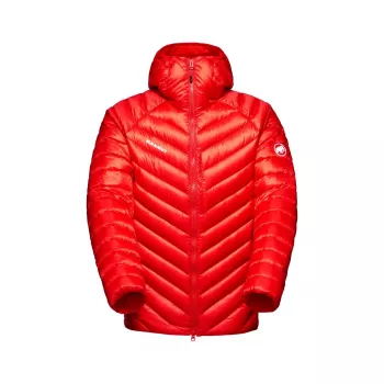 Mammut Broad Peak IN jakas ar kapuci vīriešu - Mammut Red, izmērs S