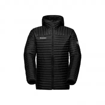 Mammut Broad Peak Light IN Hooded Vīriešu Dūnu Jaka Melna