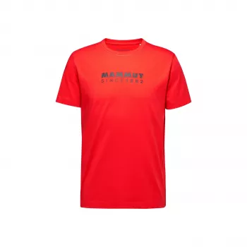 Mammut Core Logo T-krekls vīriešiem Mammut sarkans