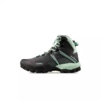 Mammut Ducan II High GTX Sieviešu pārgājienu zābaki Steel-Neo Mint