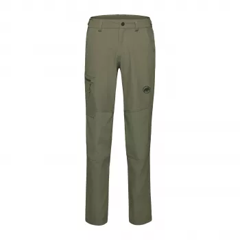 Mammut Runbold Guide SO vīriešu softshell pārgājienu bikses (Marsh, EU 48)