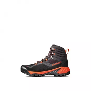 Mammut Sapuen High GTX vīriešu pārgājienu zābaki - Melns/Sarkans, 47. izmērs