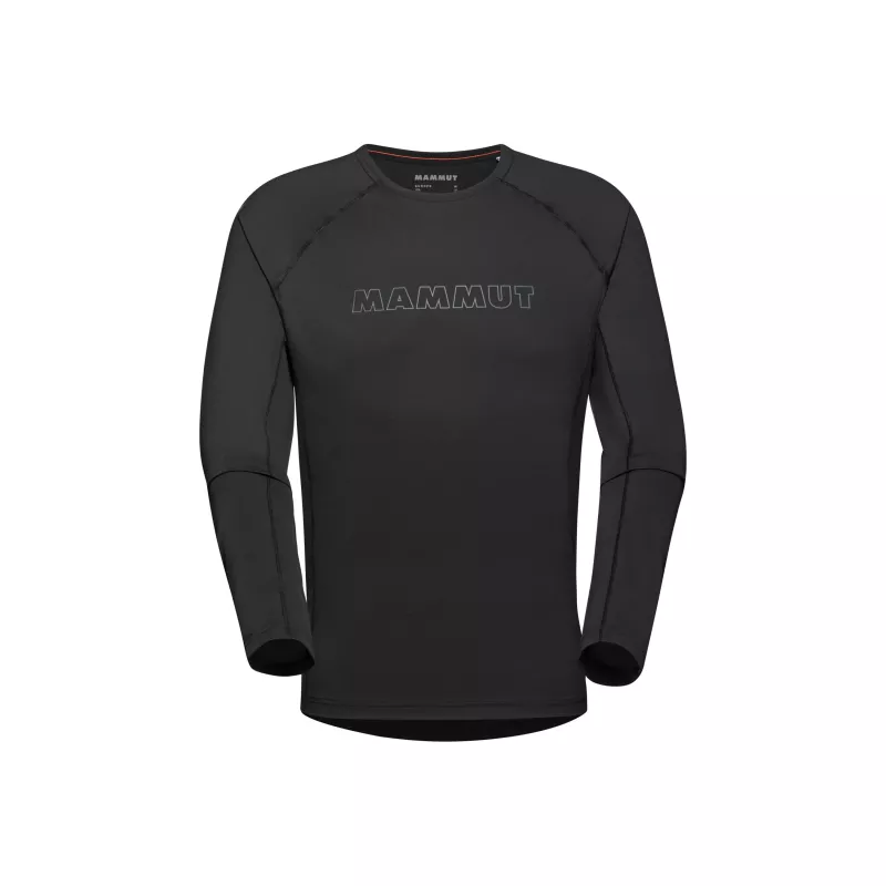 Mammut Selun FL LS Logo Hoodie - Melns
