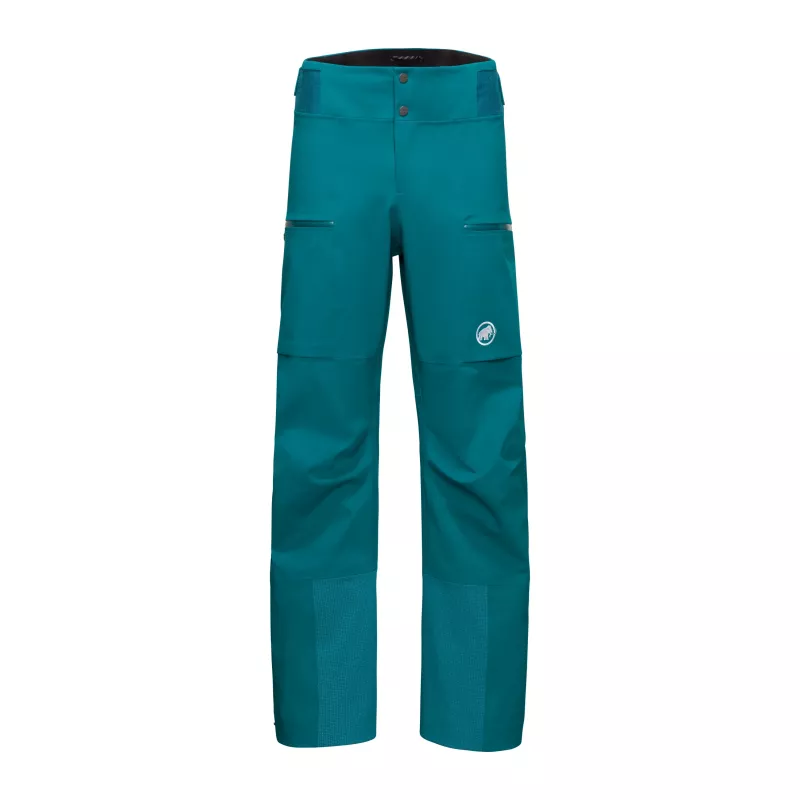 Mammut Stoney HS Hardshell Slēpošanas Bikses Vīriešu Deep Teal