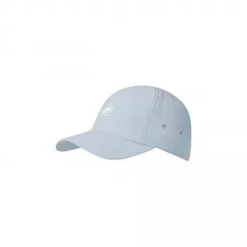 Mammut Sun Peak Cap UPF 50+ Nebla - Viegls pārstrādāts poliesters, lāzergriezta ventilācija, regulējams