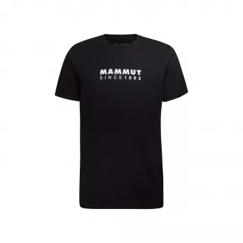 Mammut T-krekls Core Logo vīriešiem melns