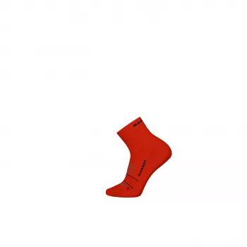 Mammut Trail Running Targeted Cushion Quarter zeķes sarkanas