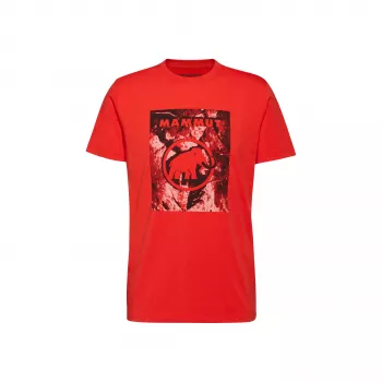 Mammut Trovat T-krekls vīriešiem Mammut Red