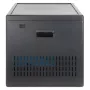 Manhattan 12 nodalījumu USB-C klēpjdatoru uzlādes skapis uz riteņiem, 65W vienam portam, 780W kopā, tērauds, melns, UK un EU kabeļi, 395x32.5x290mm nodalījumi