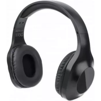 Manhattan Sound Science Bluetooth virsauss ausu austiņas - bezvadu Bluetooth 5.0 + EDR, omnidirekcionāls mikrofons, iebūvētas vadības, melnas (179812)