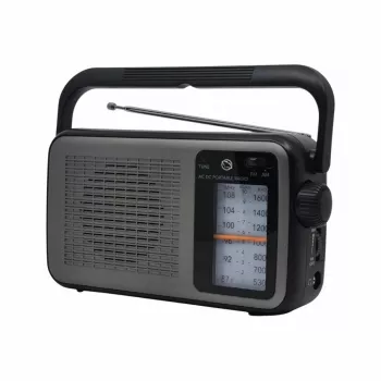 Manta MARDI919BK San Remo Black pārnēsājamais radio ar Bluetooth, FM/AM, USB, SD karti, AUX
