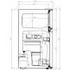 Manta MM545DBK Ledusskapis 88L Melns