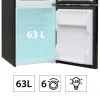 Manta MM545DBK Ledusskapis 88L Melns