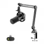 MAONO PD200WS dinamiskais mikrofons (melns) – USB/XLR kardioīds ar RGB un nulles aizkaves monitoringu