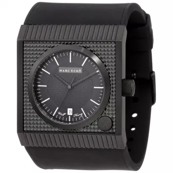 MARC ECKO Vīriešu kvarca analogais pulkstenis E14544G1 44mm Nerūsējošais tērauds