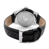 MARC ECKO Vīriešu Nerūsējošā tērauda pulkstenis E11591G1 - 45mm Kvarca analogs melns ciparnīca sudraba aproce