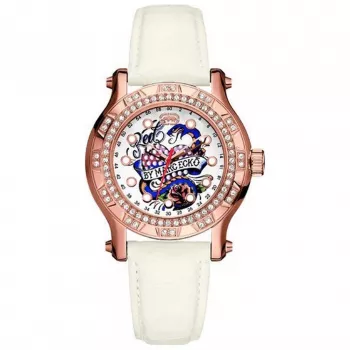 Marc Ecko Sieviešu E13599M1 Nerūsējošā tērauda kvarca pulkstenis 39mm