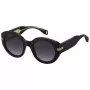 MARC JACOBS Sieviešu MJ-1110-S-807 Saulesbrilles - Melns Rāmis, Pelēks Gradienta Lēcas - 51/23/145 mm