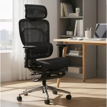 MARK ADLER Visioner 8.3 Black N biroja krēsls