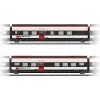Märklin 43462 H0 papildu vagonu komplekts 2 SBB Giruno: 2. klases vagoni D(B9) un E(B8)