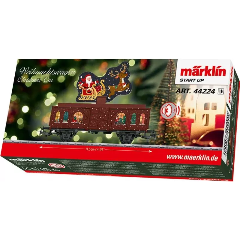 Märklin 44224 H0 Rlmms 56 kluču vagons ar kravu, IV laikmets