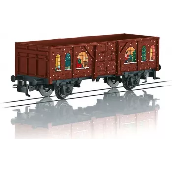 Märklin 44224 H0 Rlmms 56 kluču vagons ar kravu, IV laikmets