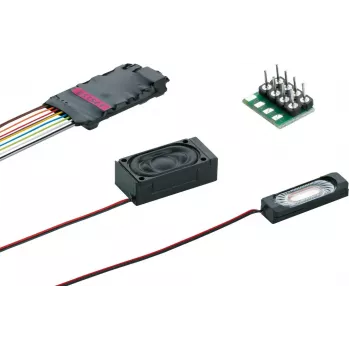 Märklin 60985 mSD/3 tvaika lokomotīves skaņas dekoders ar vadu kūli