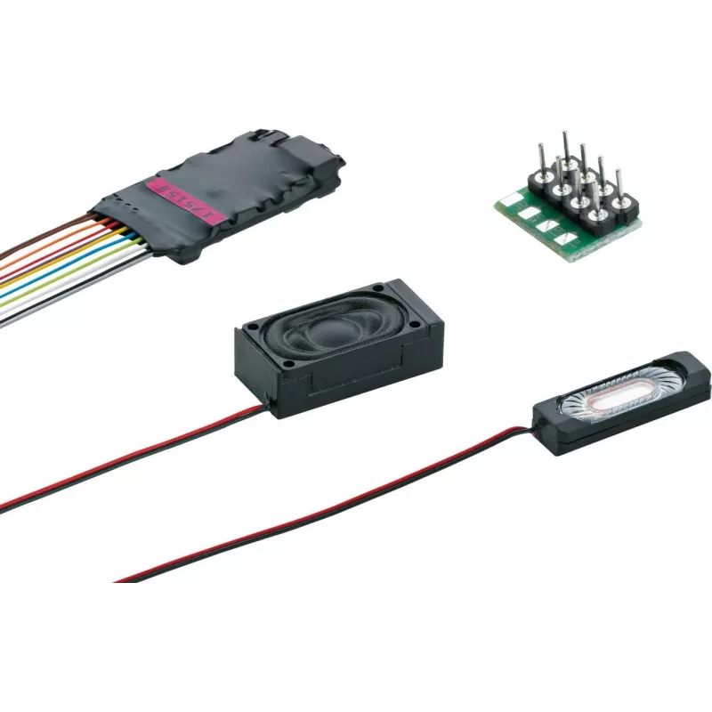 Märklin 60985 mSD/3 tvaika lokomotīves skaņas dekoders ar vadu kūli