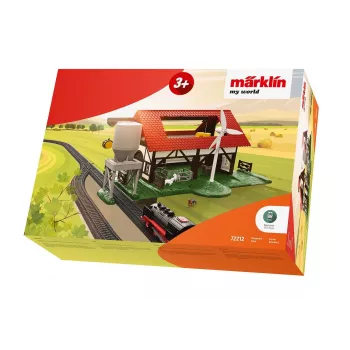 Märklin My World H0 fermas iesācēju komplekts 72212 – ar baterijām darbināms vilciens ar dzīvniekiem un sliedēm
