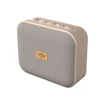 Marley Jammin portatīvais Bluetooth skaļrunis (krēmkrāsas) - IP67 ūdensizturīgs, 12H akumulators, bezvadu stereo savienošana pārī