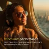 Marley Positive Vibration Rebel bezvadu austiņas ar aktīvo trokšņu slāpēšanu, Bluetooth 5.0 – krēmkrāsas