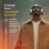 Marley Positive Vibration Rebel bezvadu austiņas ar aktīvo trokšņu slāpēšanu, Bluetooth 5.0 – krēmkrāsas