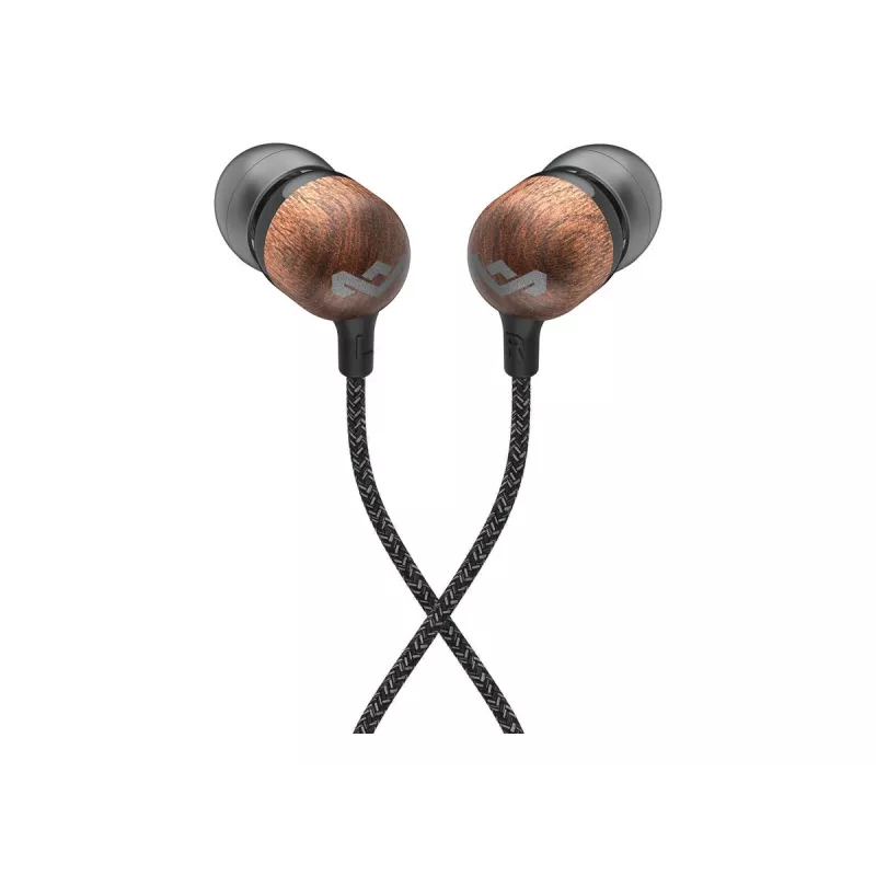 Marley Smile Jamaica vadu austiņas ar iebūvētu mikrofonu, USB-C – Signature Black