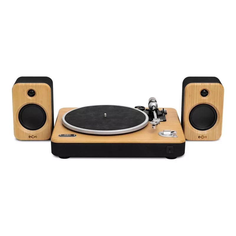 Marley Stir It Up Wireless 2+ Bluetooth vinila atskaņotājs ar skaļruņiem