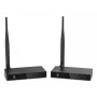 MARMITEK TV Anywhere Wireless HD 2 Full HD bezvadu HDMI pagarinātāja komplekts ar IR tālvadības pulti, 50 m diapazons, 1080p, melns