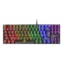 MARS GAMING MK80 mehāniskā tastatūra - vadu USB - AZERTY izkārtojums - OUTEMU Red slēdži - RGB fona apgaismojums - pilna izmēra - melna