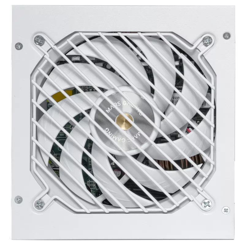 MARS GAMING MPB850SIMW 850W ATX barošanas bloks, balts, 80 PLUS Bronze