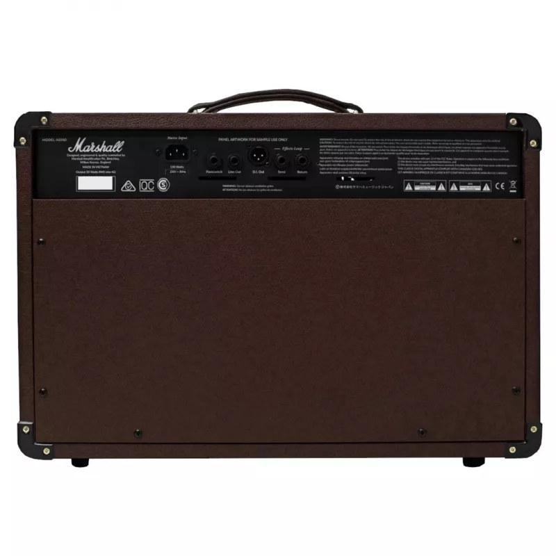 Marshall AS50D 50W akustiskās ģitāras pastiprinātājs - 2x8 collu skaļruņi, 2 kanāli, digitālie efekti
