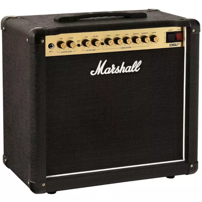Marshall DSL20CR 20W cauruļu pastiprinātāja kombo ar digitālo reverberatoru
