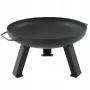 MASTER GRILL Dārza ugunskura vieta 80 cm Apaļa Tērauda Melna