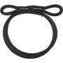 Master Lock 49EURD drošības troses ar cilpu galu, 1,8 m pīts tērauds ar caurspīdīgu vinila pārklājumu