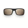 Maui Jim Peahi Saulesbrilles H202-2M Matēti Melna Neitrāli Pelēka 65/19/120 mm Unisex