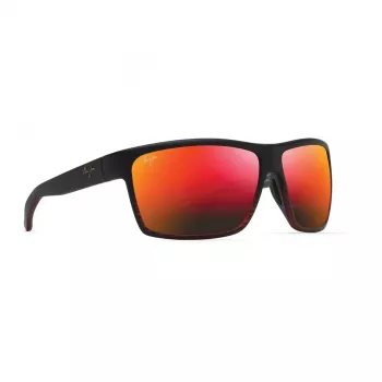 MAUI JIM RM839-07C Southern Cross Vīriešu Saulesbrilles, Matēti Melna, Maui HT Lēca, 57mm
